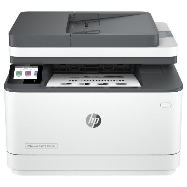 L HP LaserJet Pro 3102fdn Laser-Multifunktionsdrucker 4in1 LAN ADF Duplex