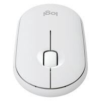 Logitech Pebble M350s Wireless Tonal White