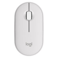 Logitech Pebble M350s Wireless Tonal White