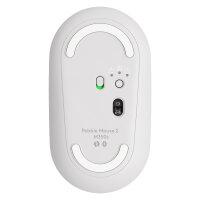 Logitech Pebble M350s Wireless Tonal White