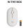 Logitech Pebble M350s Wireless Tonal White