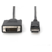 DIGITUS Displayport Kabel DPort -> DVI(24+1) St/St 8K 2.00m