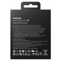 2TB Samsung Portable T9 USB 3.2 Gen2 Black retail