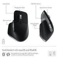 Logitech Master Series MX Master 3S for Mac grau