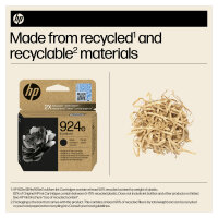HP 924e EvoMore Black Original Ink Cartridge