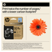 HP 924e EvoMore Black Original Ink Cartridge