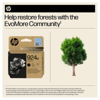 HP 924e EvoMore Black Original Ink Cartridge