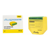 Shelly Relais "Plus RGBW PM" WLAN Bluetooth LED...