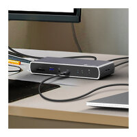 ICY BOX IB-DK4012-CPD USB-C 9-in-1 PD 100W DockingStation