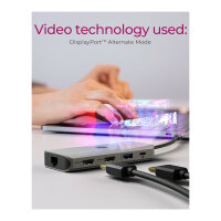 ICY BOX IB-DK4012-CPD USB-C 9-in-1 PD 100W DockingStation