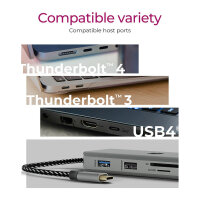 ICY BOX IB-DK4012-CPD USB-C 9-in-1 PD 100W DockingStation
