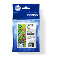 Brother Tinte LC422XLVAL 4er Multipack (BKCMY)