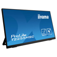 54,5cm/21,5" (1920x1080) iiyama ProLite T2255MSC-B1 16:9 FHD IPS Touch 5ms 60Hz HDMI DP Speaker Black