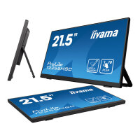 54,5cm/21,5" (1920x1080) iiyama ProLite T2255MSC-B1 16:9 FHD IPS Touch 5ms 60Hz HDMI DP Speaker Black