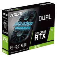 RTX 3050 6GB ASUS Dual OC GDDR6 DUAL-RTX3050-O6G