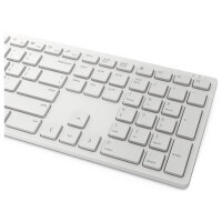 Dell Pro KM5221W - Tastatur-und-Maus-Set - kabellos white QWERTZ DE