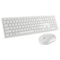 Dell Pro KM5221W - Tastatur-und-Maus-Set - kabellos white QWERTZ DE