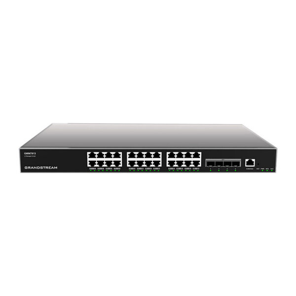 24P Grandstream GWN7813 24x Port Layer 3 Managed Netzwerk Switch
