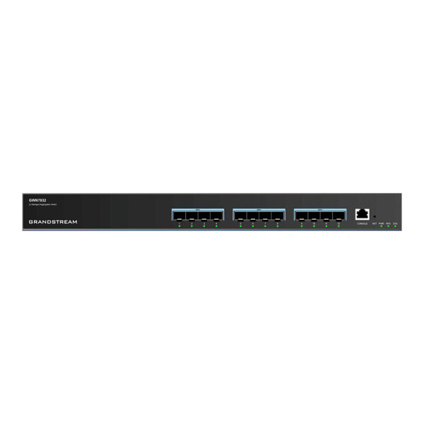 12P Grandstream GWN7832, 12x 10-Gigabit-SFP+-Ports, Layer-3-Aggregations-Switches