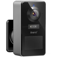 Arenti POWER1Q Überwachungskamera Schwarz