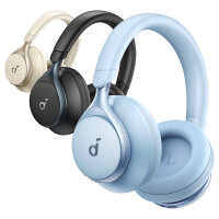 Anker Soundcore Space One Over-Ear Headphones blue