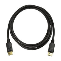 LogiLink DisplayPort 1.4 (ST-ST) 2m Anschlusskabel 8K 60Hz Schwarz