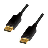 LogiLink DisplayPort 1.2 (ST-ST) 2m Anschlusskabel 4K...