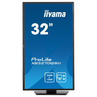 80cm/31,5" (2560x1440) iiyama ProLite XB3270QSU-B1 16:9 IPS 3ms 100Hz HDMI DisplayPort USB VESA Speaker Black