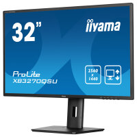 80cm/31,5" (2560x1440) iiyama ProLite XB3270QSU-B1 16:9 IPS 3ms 100Hz HDMI DisplayPort USB VESA Speaker Black