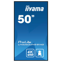 IIYAMA 125.7cm(49.5") LH5060UHS-B1AG 16:9 3xHDMI+2xUSB IPS retail (Speditionsversand)