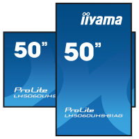 IIYAMA 125.7cm(49.5") LH5060UHS-B1AG 16:9 3xHDMI+2xUSB IPS retail (Speditionsversand)