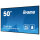 IIYAMA 125.7cm(49.5") LH5060UHS-B1AG 16:9 3xHDMI+2xUSB IPS retail (Speditionsversand)