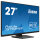 68,6cm/27" (1920x1080) iiyama ProLite T2752MSC-B1 16:9 FHD IPS Touch 5ms 60Hz HDMI DP USB Speaker Black