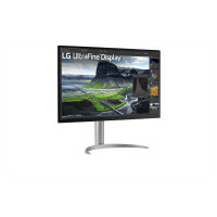 80cm/32" (3840x2160) LG UltraFine 32UQ850V-W 16:9 4K IPS 5ms 60Hz HDR400 HDMI DP USB-C Speaker Pivot Silver