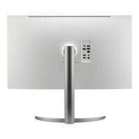 80cm/32" (3840x2160) LG UltraFine 32UQ850V-W 16:9 4K IPS 5ms 60Hz HDR400 HDMI DP USB-C Speaker Pivot Silver