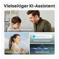 ANKER Soundcore AeroFit 2 AI green Open-Ear-Kopfhrer 35 Stunden Wiedergabezeit IP55 inkl. KI Assisent und bersetzung