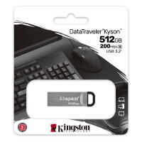 STICK 512GB USB 3.2 Kingston DataTraveler Kyson Silver