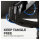 Fellowes Platinum Monitorarm zweifach vertikal inkl. 2x USB-A Port Schwarz