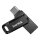 STICK 1TB USB 3.1 Sandisk Ultra Dual Drive Go Type-C black