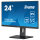 61cm/24" (2560x1440) iiyama ProLite XUB2492QSU-B1 16:9 WQHD IPS 0,5ms 100Hz HDMI DP USB Speaker Pivot Black