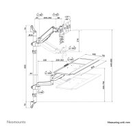 Neomounts Wandhalterung, voll beweglich, für 17-32" Bildschirme 9KG WL90-325BL1