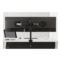 Neomounts Tischhalterung für 2 LCD-Display (10"-27") vollbeweglich - Schwarz