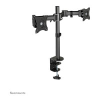 Neomounts Tischhalterung für 2 LCD-Display (10"-27") vollbeweglich - Schwarz