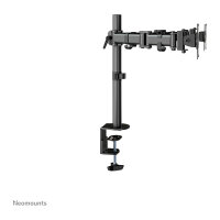 Neomounts Tischhalterung für 2 LCD-Display (10"-27") vollbeweglich - Schwarz