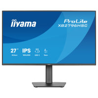 68,6cm/27" (1920x1080) iiyama ProLite XB2796HSC-B1 16:9 IPS 3ms 144Hz HDMI USB-C USB VESA Speaker Black