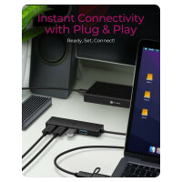 ICY BOX IB-HUB1424-C3 USB-C/USB 3.2 HUB 4xUSB 3.2