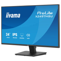 60,5cm/23,8" (1920x1080) iiyama ProLite X2497HSU-B1 16:9 IPS 4ms 120Hz HDMI DisplayPort USB VESA Speaker Black