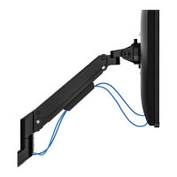 Neomounts DS70-250BL1 Tischhalterung für Monitore bis 89cm 35" 9KG Schwarz