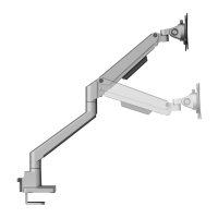 Neomounts DS70-250SL1 Tischhalterung für Monitore bis 89cm 35" 9KG Silber