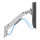 Neomounts DS70-250SL1 Tischhalterung für Monitore bis 89cm 35" 9KG Silber